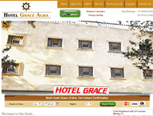 Tablet Screenshot of hotelgraceagra.com